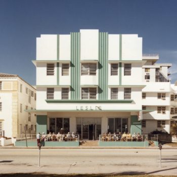 Andy Sweet, Leslie Hotel--Miami Beach, Florida, Archival pigment print, Overall: 12 × 12in. (30.5 × 30.5cm), Collection of Art in Embassies; Gift of Andy Sweet Photo Legacy