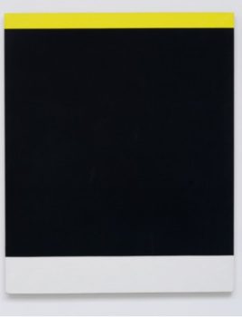 Ellsworth Kelly, Yellow Black and White, Oil on linen canvas, 72 × 59 1/4in. (182.9 × 150.5cm), Courtesy of the Jack Shear Collection/ Ellsworth Kelly studio and Matthew Marks Gallery, New York, New York