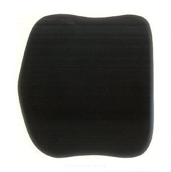 Ellsworth Kelly, Black Ripe Study, Oil on wood, Overall: 30 x 29in. (76.2 x 73.7cm) framed, Courtesy of Agnes Gund, New York, New York