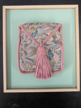 Phyllis Yes, Bread Purse, from the Bread Series, Mixed media on canvas, 7 1/2 x 8 1/2in. (19.1 x 21.6cm),