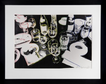 Andy Warhol, After the Party, Silkscreen, Overall: 28 1/2 × 37 × 2 in. (72.4 × 94 × 5.1 cm), Collection of Art in Embassies, Washington, D.C.; Gift of Bob Colacello