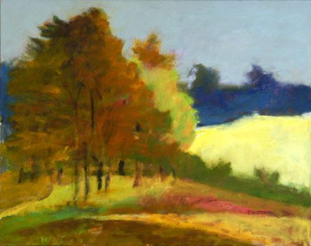 Wolf Kahn, Pond Up the Road, Oil on canvas, 22 x 28in. (55.9 x 71.1cm), Courtesy of Addison Ripley Fine Art, Washington, D.C.