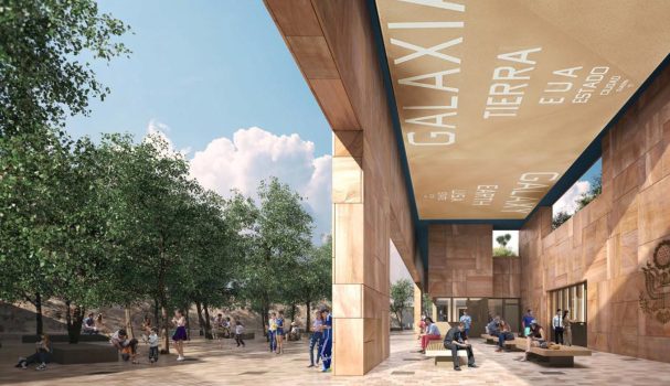 Ed Ruscha, Extremes and In-betweens in Two Languages/Extremos e Intermedios en dos Lenguajes, 2024, Silcate paint, ,