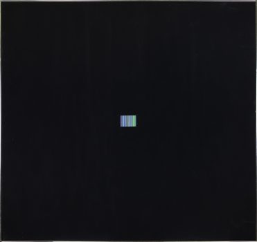 Gene Davis, Untitled, Acrylic on canvas, 63 × 67in. (160 × 170.2cm), Gene Davis Estate Collection, courtesy of the Smithsonian American Art Museum