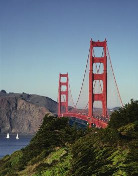 Carol Highsmith, Golden Gate Bridge, Digital print from color transparency, Overall: 26 × 20in. (66 × 50.8cm), Collection of Art in Embassies, Washington, D.C.