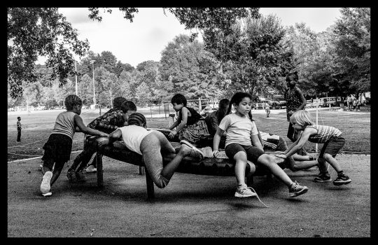 Donald Sanchez, Spinners, Photograph, 11 × 14in. (27.9 × 35.6cm), Courtesy of the artist, Matthews, North Carolina