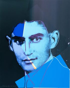 Andy Warhol, Franz Kafka, Ten Portraits of Jews of the Twentieth Century, silkscreen, Overall: 40 x 32in. (101.6 x 81.3cm), Courtesy of Ronald Feldman Gallery, New York, New York