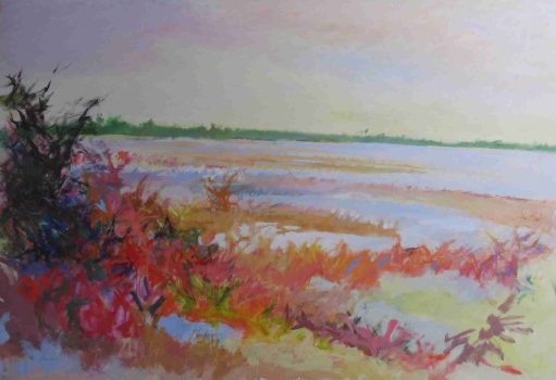 Don Resnick, Wetlands, Bright Weather, Oil on canvas, Overall: 50 × 72 in. (127 × 182.9 cm), Collection of Art in Embassies, Washington, D.C.; Gift of David Resnick and Iwonka Piotrowska