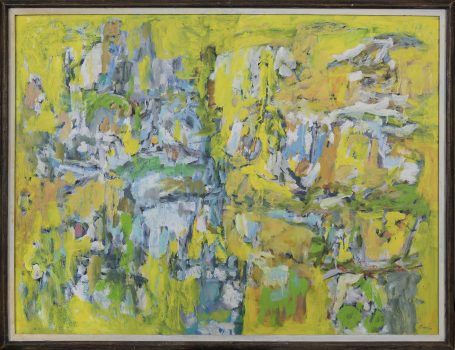 Gene Davis, Landscape, Oil on Masonite, 30 1/4 × 40 1/8in. (76.8 × 101.9cm), Gene Davis Estate Collection, Courtesy of the Smithsonian American Art Museum, Washington, D.C.