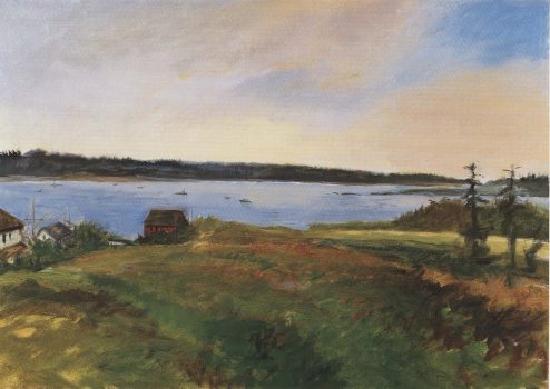 Don Resnick, Lobster Shack, Oil on canvas, Other: 48 x 67in. (121.9 x 170.2cm), Courtesy of the artist; Rockville Center, New York