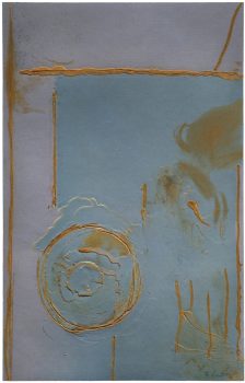 Helen Frankenthaler, Guadalupe, Mixografía® print on hand-made paper, Overall: 74 1/2 x 51 1/2 x 2 in. (189.2 x 130.8 x 5.1 cm), Courtesy of the artist