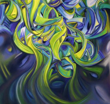 Kristin Pluhacek, Fad, Pastel, Overall: 50 x 52 x 2in. (127 x 132.1 x 5.1cm), Courtesy of the artist, Omaha, Nebraska