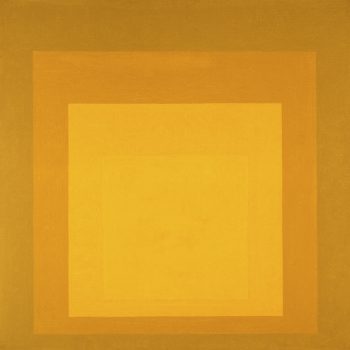 Josef Albers, Homage to the Square: Fall Finale, Oil on canvas, Overall: 40 x 40in. (101.6 x 101.6cm), Courtesy of the Josef Albers Museum, Bottrop, Germany.
