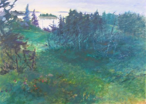 Don Resnick, From Harborside, Oil on canvas, 48 × 67in. (121.9 × 170.2cm), Collection of Art in Embassies; Gift of Howard and Helen Shaw