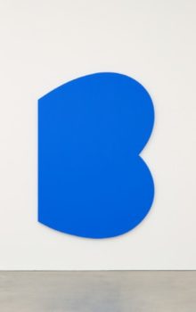Ellsworth Kelly, Blue Curve, Oil on canvas, 80 × 59 3/4in. (203.2 × 151.8cm), Courtesy of Jack Shear and Matthew Marks Gallery