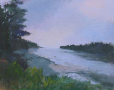 Don Resnick, Low Tide II, Oil on canvas, 40 × 50in. (101.6 × 127cm), Collection of Art in Embassies, Washington, D.C.; Gift of Howard Shaw and Helen Resnick