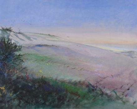 Don Resnick, South Shore Dunes, Oil on canvas, Overall: 40 × 50in. (101.6 × 127cm), Collection of Art in Embassies, Washington, D.C.