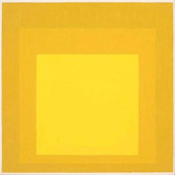 Josef Albers, Homage to the Square: From Abroad, Oil on masonite, 30 x 30 in.  (76.2 x 76.2 cm) frame
18 x 18 in.  (45.7 x 45.7 cm) image, Courtesy of the Josef and Anni Albers Foundation, Bethany, Connecticut