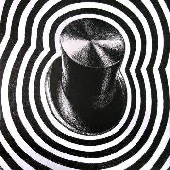 Lowell Nesbitt, Top Hat, Silkscreen, 35 x 35 x 1 in. (88.9 x 88.9 x 2.5 cm), Collection of Art in Embassies, Washington, D.C.; Gift of Pace Editions