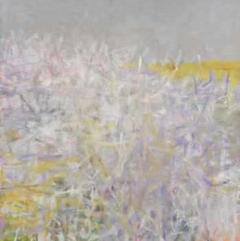 Wolf Kahn, Gray Tangle, Oil on canvas, Image: 22 × 25in. (55.9 × 63.5cm); frame: 23 × 23in. (58.4 × 58.4cm), Wolf Kahn Collection, Courtesy of the Wolf Kahn Foundation, New York, New York