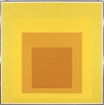 Josef Albers, Study for Homage to the Square, Oil on masonite, Overall: 40 x 40in. (101.6 x 101.6cm), Courtesy of the Josef and Anni Albers Foundation, Bethany, CT