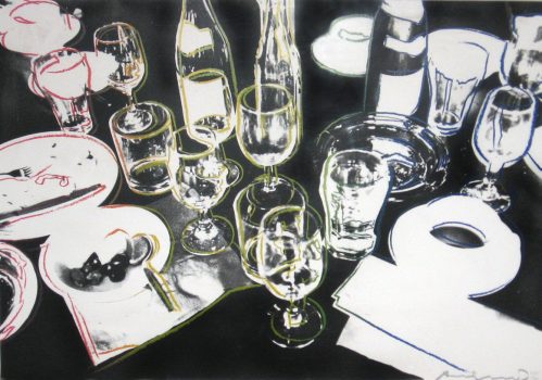 Andy Warhol, After the Party, Silkscreen, Overall: 28 1/2 x 37 1/4 x 2 in. (72.4 x 94.6 x 5.1 cm), Collection of Art in Embassies, Washington, D.C.; Gift of Bob Colacello