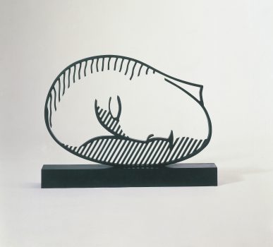 Roy Lichtenstein, Sleeping Muse, Patinated bronze, 25 1/2 x 34 1/4 x 4 in. (64.8 x 87.0 x 10.2 cm), Courtesy of the Estate of Roy Lichtenstein, New York
(image c. Estate of Roy Lichtenstein)