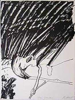 Richard H Hunt, Untitled (#28), Screenprint, Framed: 34 x 26 x 2in. (86.4 x 66 x 5.1cm); unframed: 30 x 22in. (76.2 x 55.9cm),