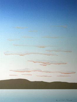 Robert Andrew Parker, Sunrise, Silkscreen, Overall: 39 × 31 × 1in. (99.1 × 78.7 × 2.5cm), Collection of Art in Embassies, Washington, D.C.; Gift of The Mobil Corporation