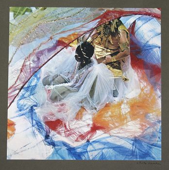 Fritz Henle, Girl in the Golden Net, St. Thomas, U.S. Virgin Islands, Mounted color photograph, 17 1/4 × 17 1/4 × 1 1/2in. (43.8 × 43.8 × 3.8cm), Collection of Art in Embassies, Washington, D.C.; Courtesy of an anonymous gift