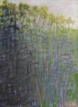 Wolf Kahn, Gray Occlusions, Oil on canvas, Image: 22 × 16in. (55.9 × 40.6cm); frame: 23 × 17in. (58.4 × 43.2cm), Wolf Kahn Collection, Courtesy of the Wolf Kahn Foundation, New York, New York