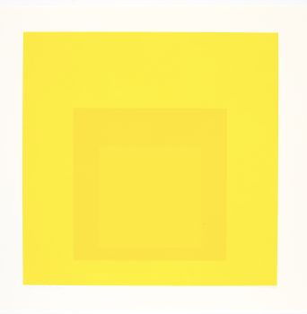 Josef Albers, Midnight + Noon V, Lithograph, Overall: 18 7/8 x 20 1/2in. (47.9 x 52.1cm), Courtest of the Josef and Anni Albers Foundation, Bethany, CT