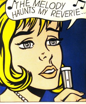Roy Lichtenstein, Reverie, Offset lithograph, Overall: 35 1/4 × 30 1/4 × 1 1/4 in. (89.5 × 76.8 × 3.2 cm), Collection of Art in Embassies, Washington, D.C.; Gift of Phillip Morris Companies, Inc.