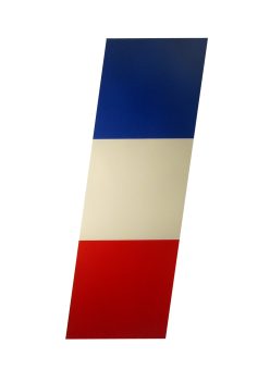 Ellsworth Kelly, Blue/White/Red, Lithograph, 42 1/2 x 30 in. (108 x 76.2 cm), Courtesy of the Foundation for Art and Preservation in Embassies, Washington, D.C.