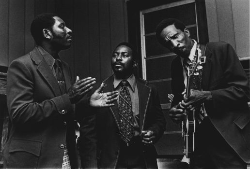 Wendy V. Watriss and Frederick C. Baldwin, Friday Night Before Church Services, Navasota, Texas, Photographic print, 24 3/4 x 20 3/4 x 1 1/2 in. (62.9 x 52.7 x 3.8 cm), Collection of Art in Embassies, Washington, D.C.; Gift of the Menil Foundation, Houston, Texas