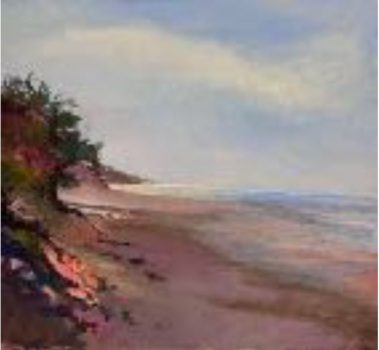 Don Resnick, Dunes and Sand - Prince Edward Island, Oil on canvas, Overall: 45 × 45in. (114.3 × 114.3cm), Collection of Art in Embassies; Gift of David Resnick and Iwonka Piotrowska, New York, NY