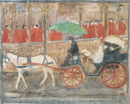 Maurice Prendergast, Monte Pincio, Print of monotype, framed: 14 3/4 × 12 1/2in. (37.5 × 31.8cm)
unframed: 6 1/8 × 7 3/8in. (15.6 × 18.7cm), Collection of Art in Embassies, Washington, D.C.; Gift of Daniel Terra