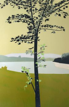 Alex Katz, Swamp Maple I, Color lithograph, Overall: 48 1/2 × 34 1/2 × 1 3/4in. (123.2 × 87.6 × 4.4cm), Collection of Art in Embassies, Washington, D.C.; Gift of Brooke and Carolyn Alexander