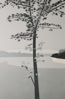 Alex Katz, Swamp Maple II, Color lithograph, Overall: 48 1/2 × 34 1/2 × 1 3/4in. (123.2 × 87.6 × 4.4cm), Collection of Art in Embassies, Washington, D.C.; Gift of Brooke and Carolyn Alexander